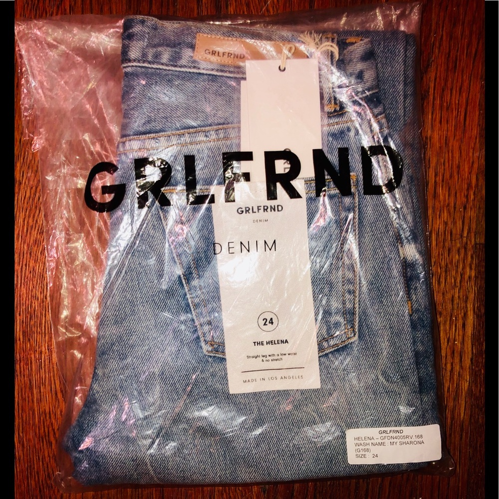 Brand New GRLFRND Helena Jeans w/ designer tags